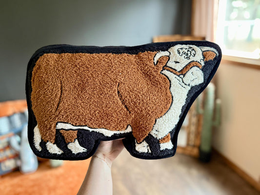 Hilda the Heifer Pillow