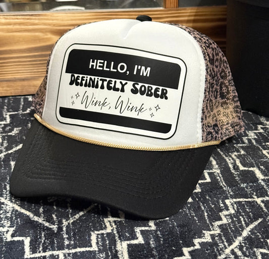 Sober *Wink* Trucker