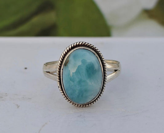 Larimar Ring Size 6