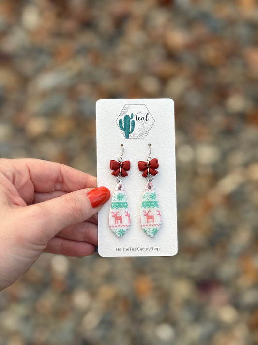 Fair Isle Earrings